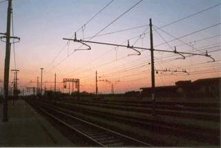 Tramonto ferroviario